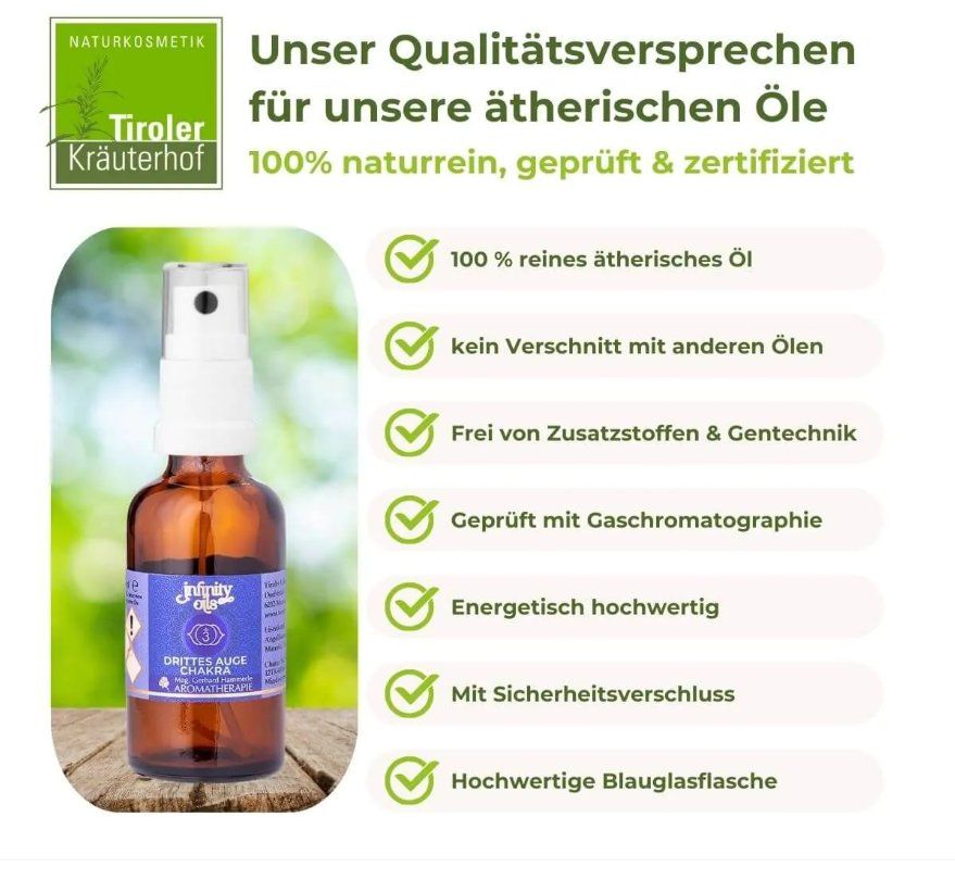 Spray per ambienti: Körperspray & Raumspray - Drittes Auge Chakra – Nuovo e nell'imballaggio originale da Münchwilen TG venduto da Caroline_T. 1