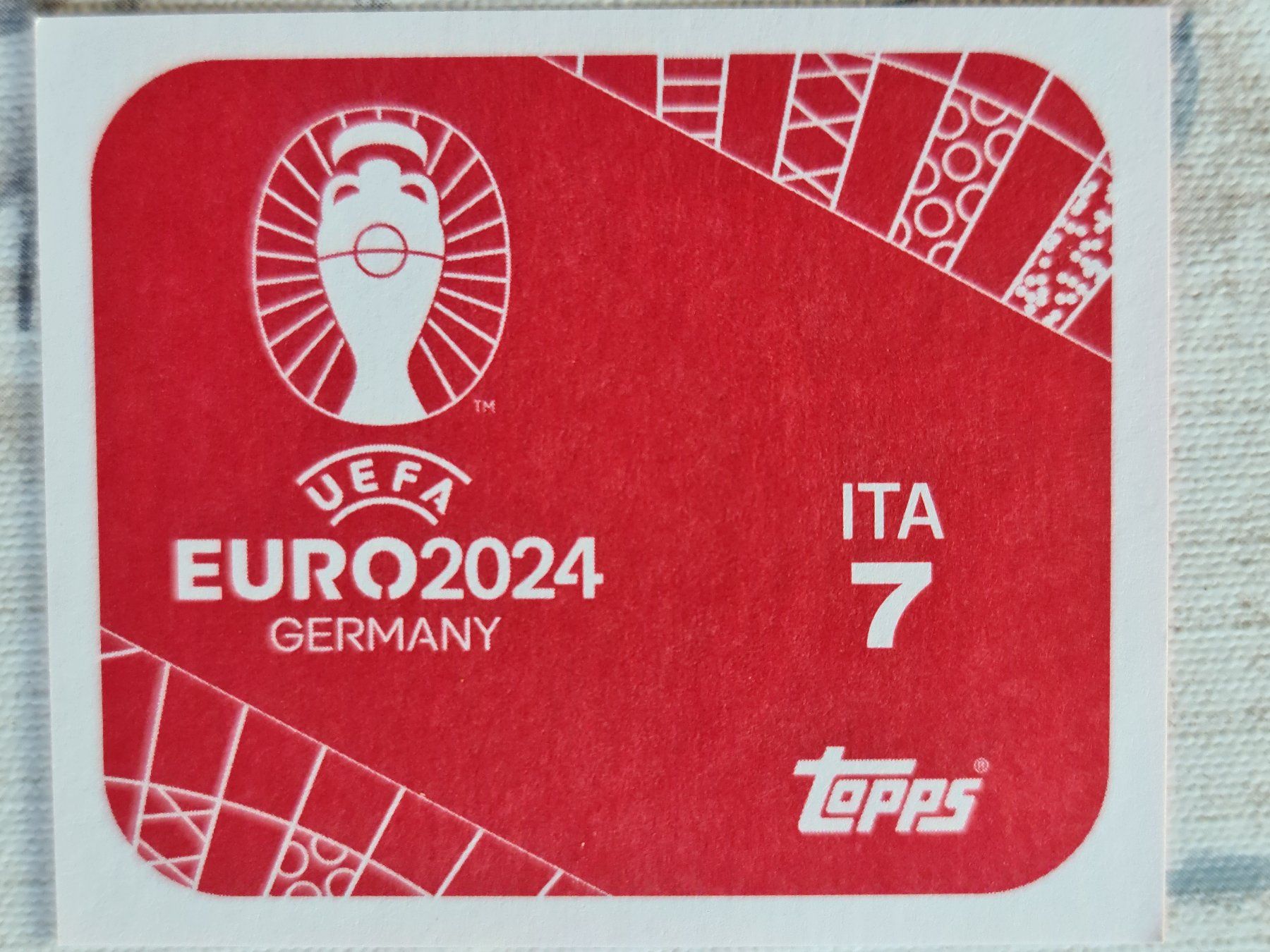 Topps Carte collezionabili: Topps EURO2024 ITA 7 – Nuovo e nell'imballaggio originale da Dintikon venduto da Prime-shop 1