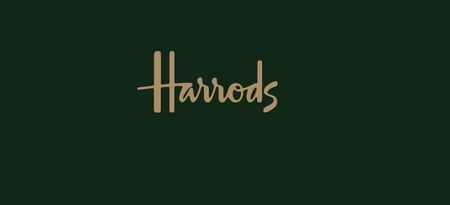 Original HARRODS LONDON Vintage Einkaufstasche Shopper