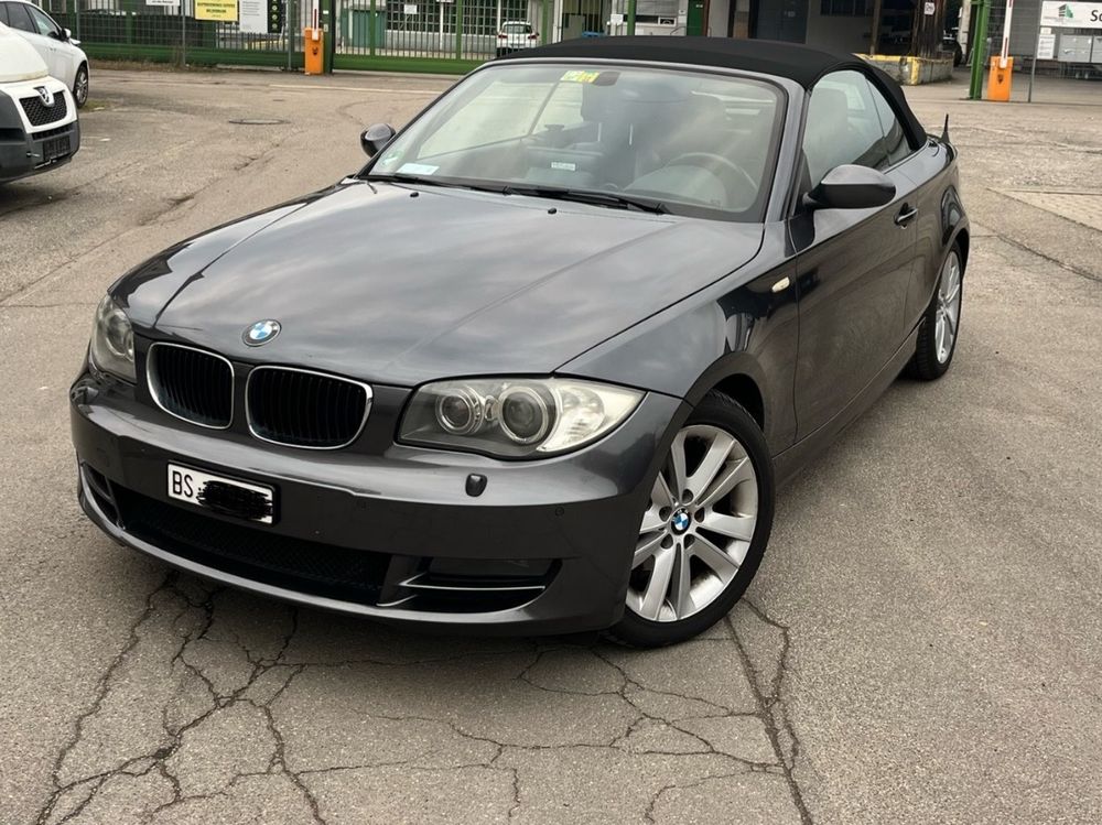 BMW e88 Cabrio 120d 8-fach bereift mit AHK