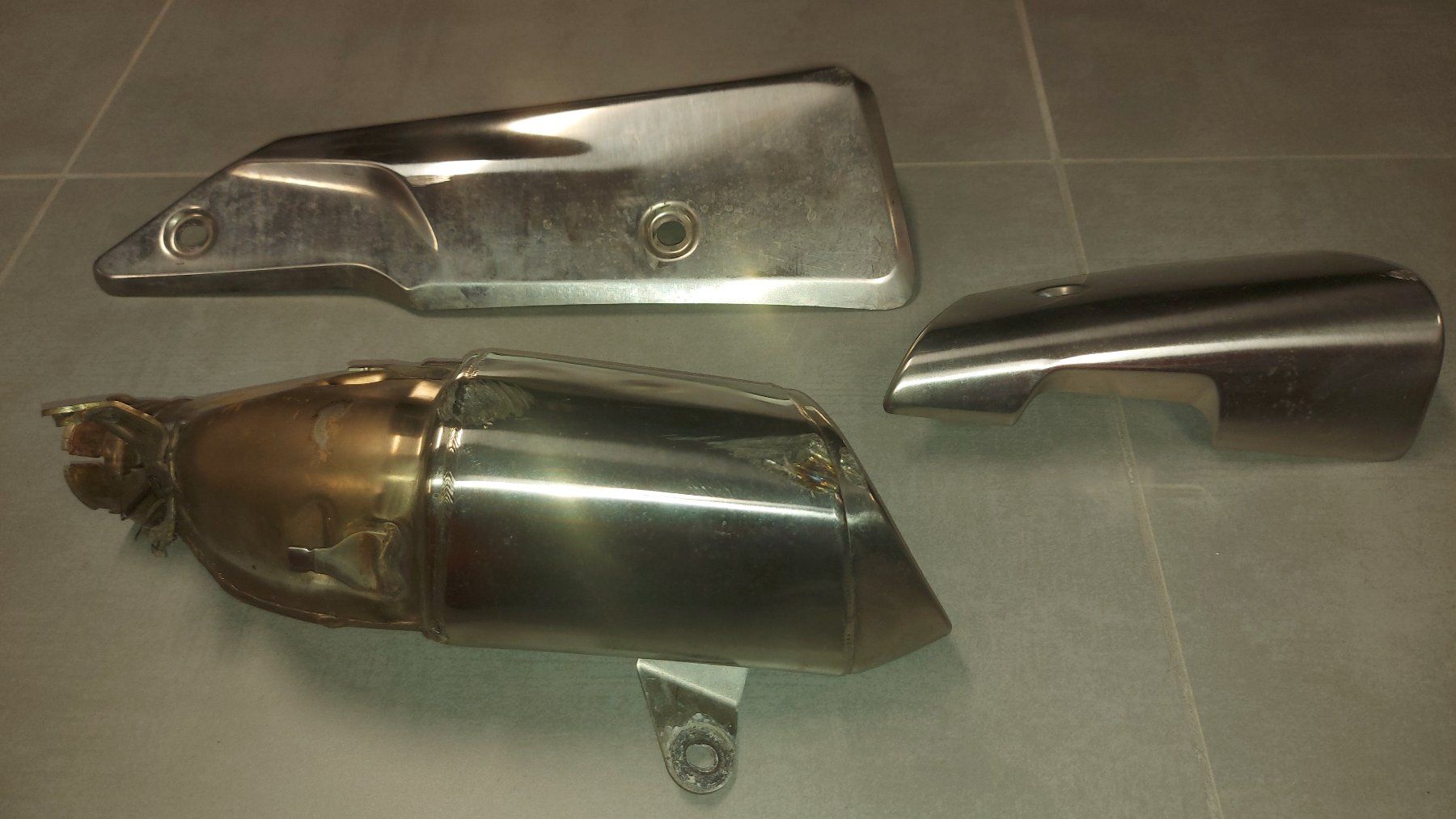 Honda Sistemi di scarico: Schalldämpfer Honda CBR 600 FA – Usato da Kölliken venduto da motoleu 2