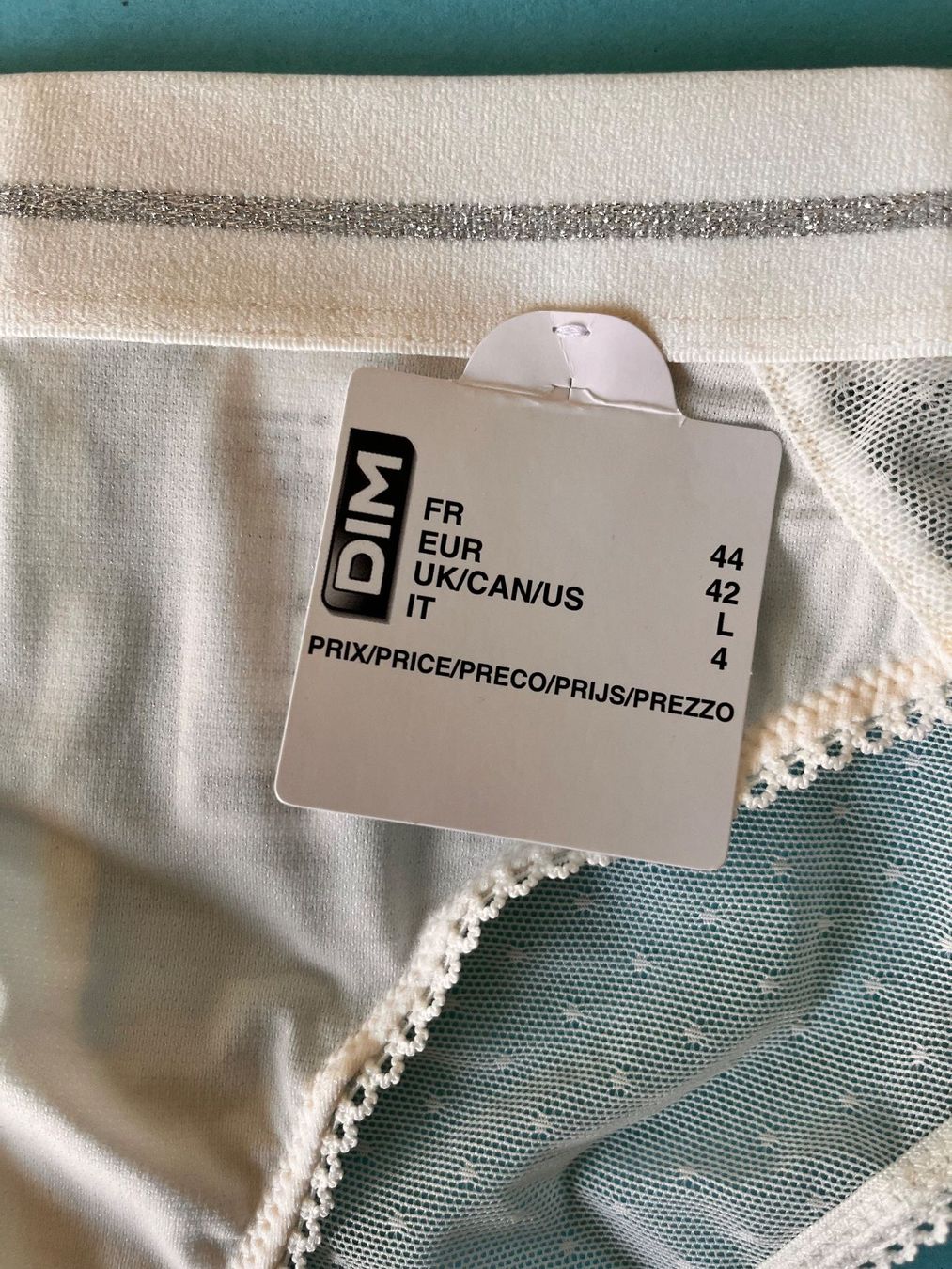 Altra biancheria intima: Slip, DIM, Grösse 42, Farbe Offwhite – Nuovo e nell'imballaggio originale da Rudolfstetten venduto da gst_g7xl 1