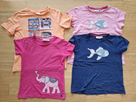 T-Shirts Oliver/Salt and Pepper, Gr.128/134 cm