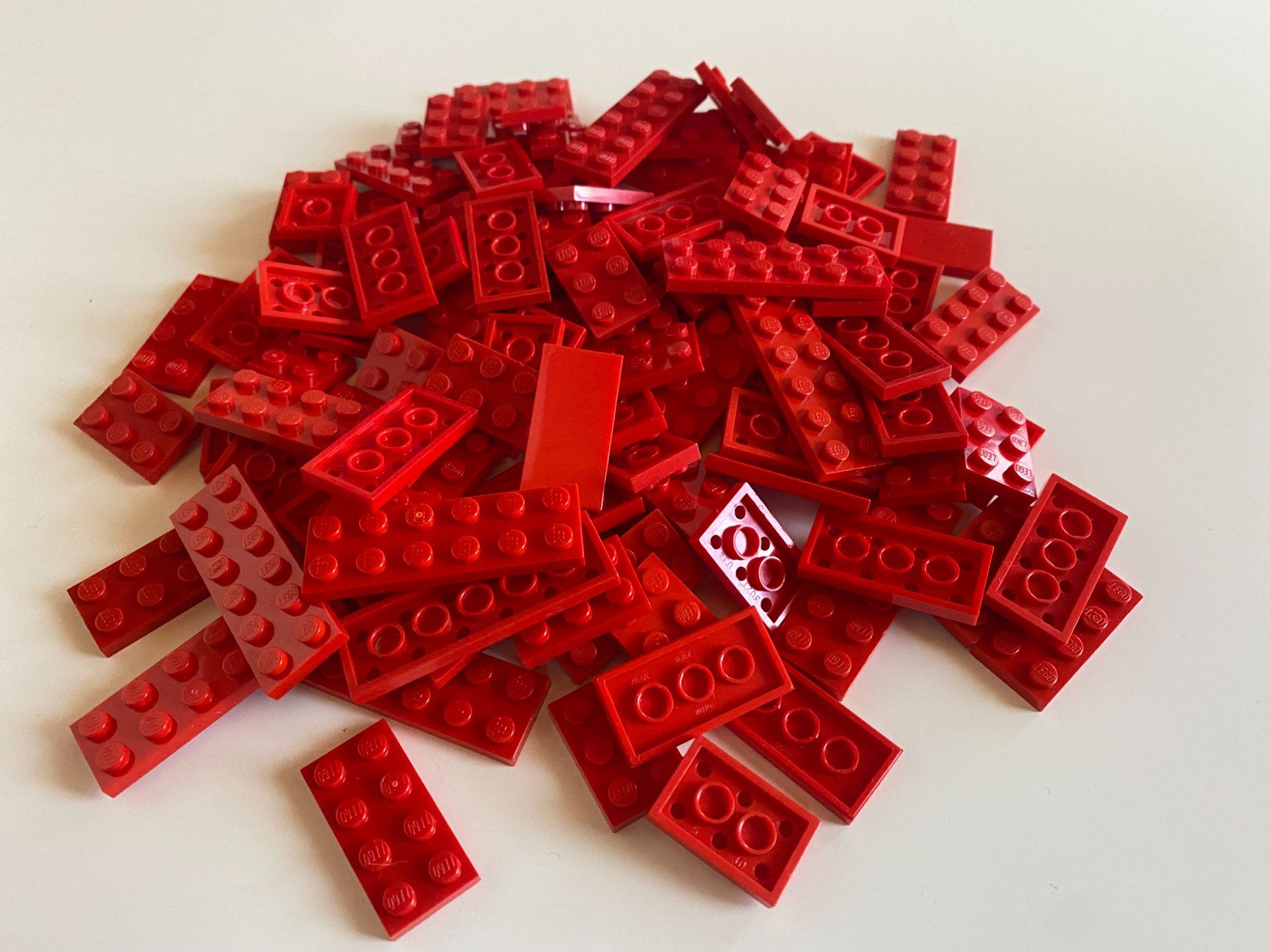 Lego Giocattoli: LEGO - 100 - ROTE - ZWEIERPLÄTTLI – Usato da Gelterkinden venduto da ajdt4