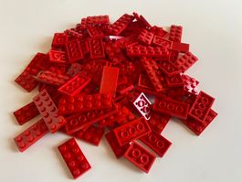 LEGO - 100 - ROTE - ZWEIERPLÄTTLI