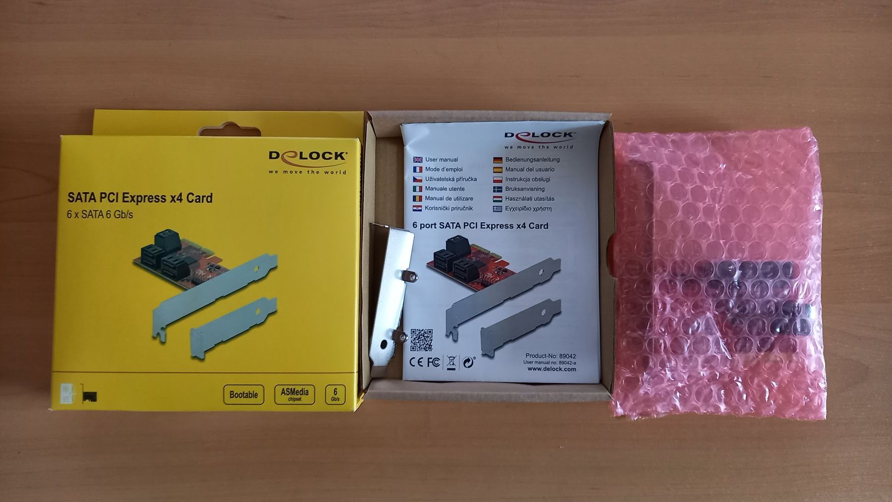 Unità & Adattatore: DeLock PCI Express Card 6xSATA – Nuovo (secondo la descrizione) da Lausen venduto da habrefre 3