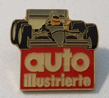 AA601 - Pin Formel 1 F1 auto illustrierte