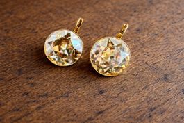 Swarovski Ohrringe vergoldet