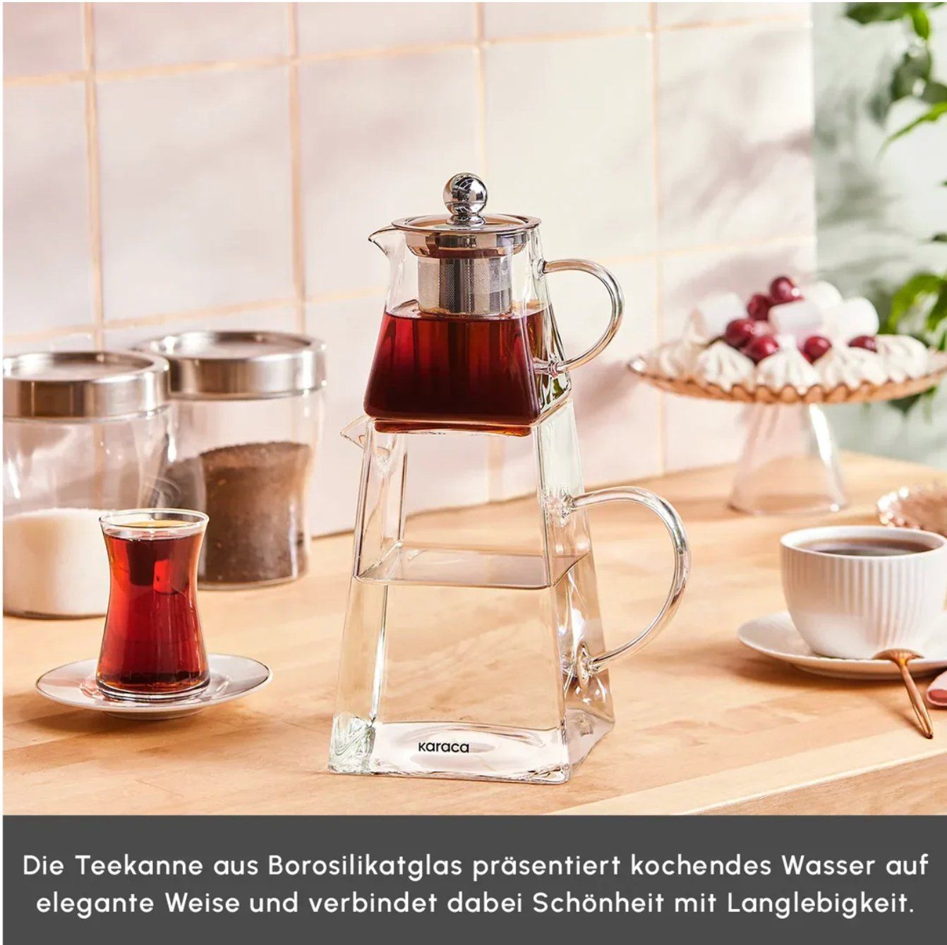 Teiere: Giza Teekanne aus Glas – Nuovo e nell'imballaggio originale da Reinach AG venduto da evimshop 5