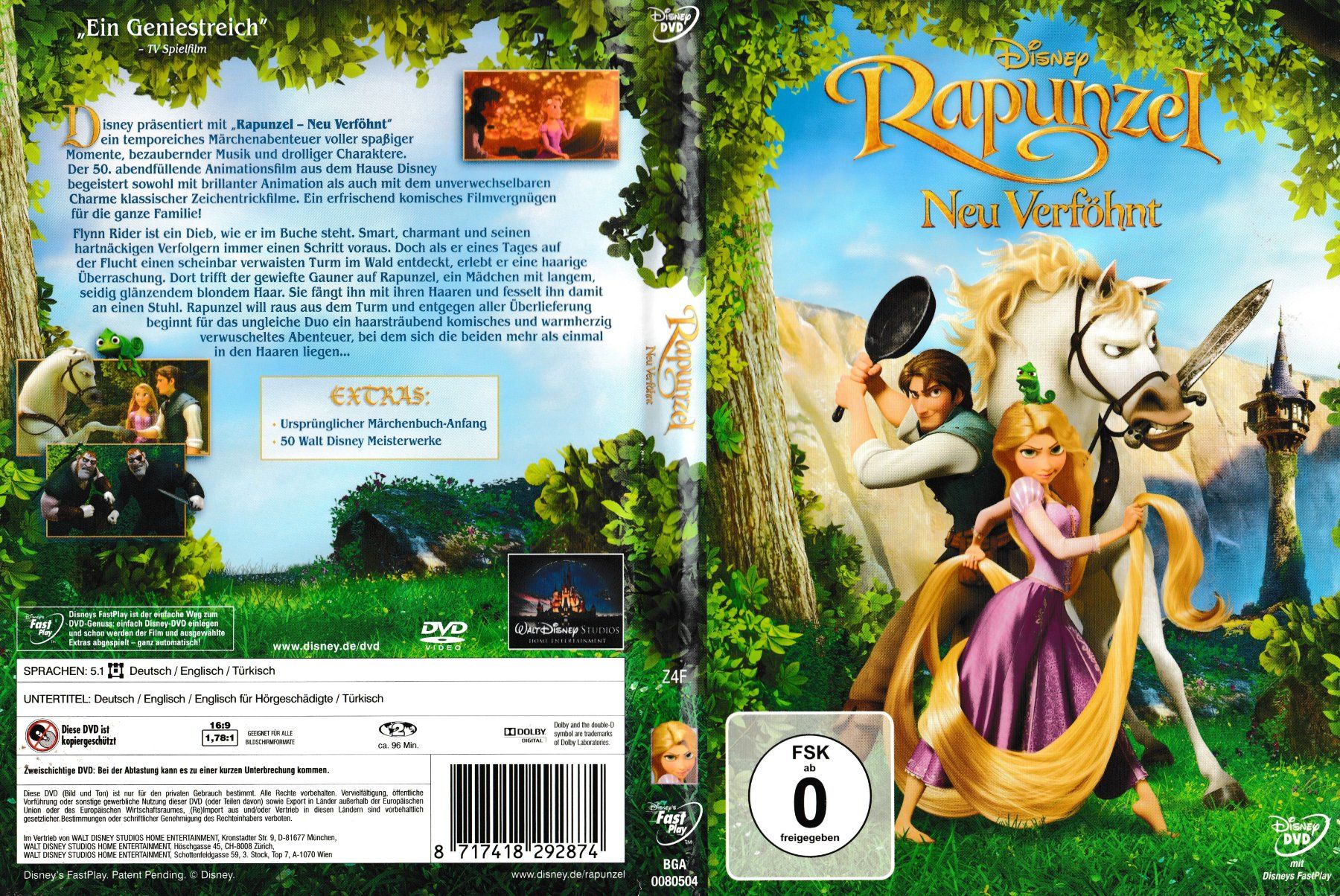 Tutti i DVDs: DVD - Rapunzel: Neu verföhnt – Usato da Langnau am Albis venduto da MediaRescuerKeLoX