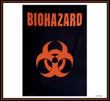 Fahne *Biohazard* - Nr. J-2007