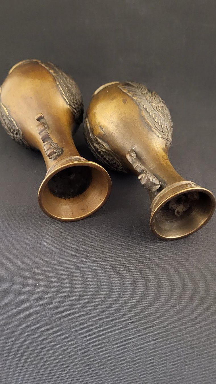 Vase & Récipients: Bronzevasen-Paar – D'occasion à Basel par spinne02 6