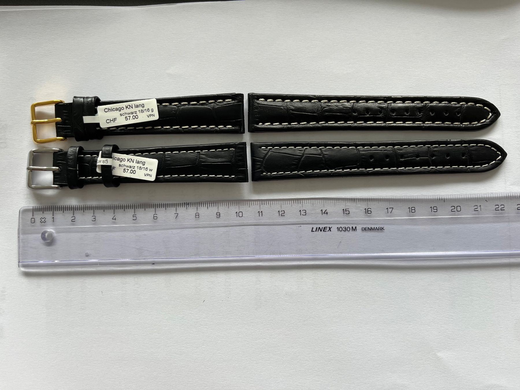 Bracciali & Braccialetti: 2 Uhrenbänder lang / neu – Nuovo (secondo la descrizione) da Beckenried venduto da Beggo51 1