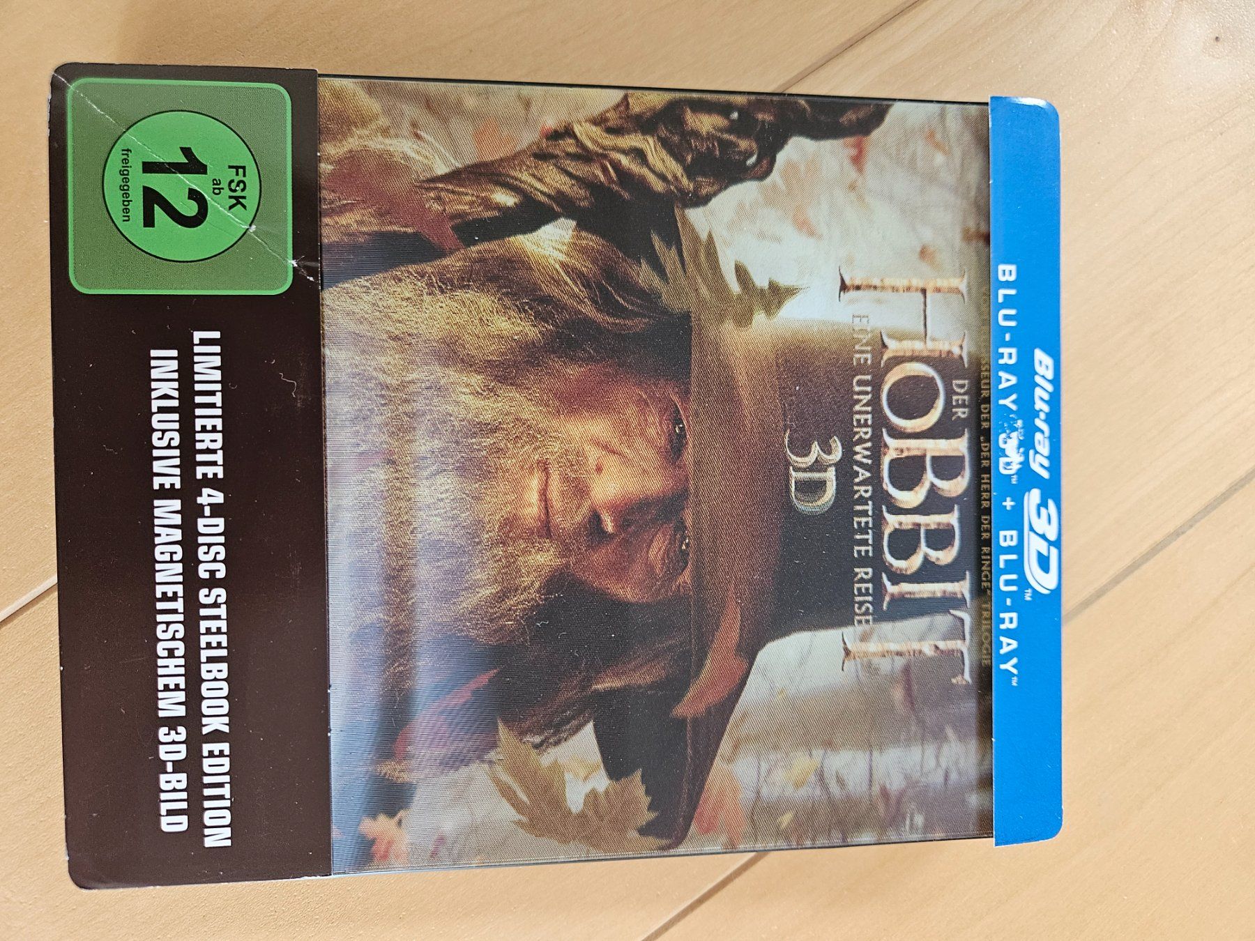 Tutti i DVDs: Der Hobbit Sammlung mit Figur - 3D Blu Rays – Nuovo e nell'imballaggio originale da Wildberg venduto da Reunionevents 2