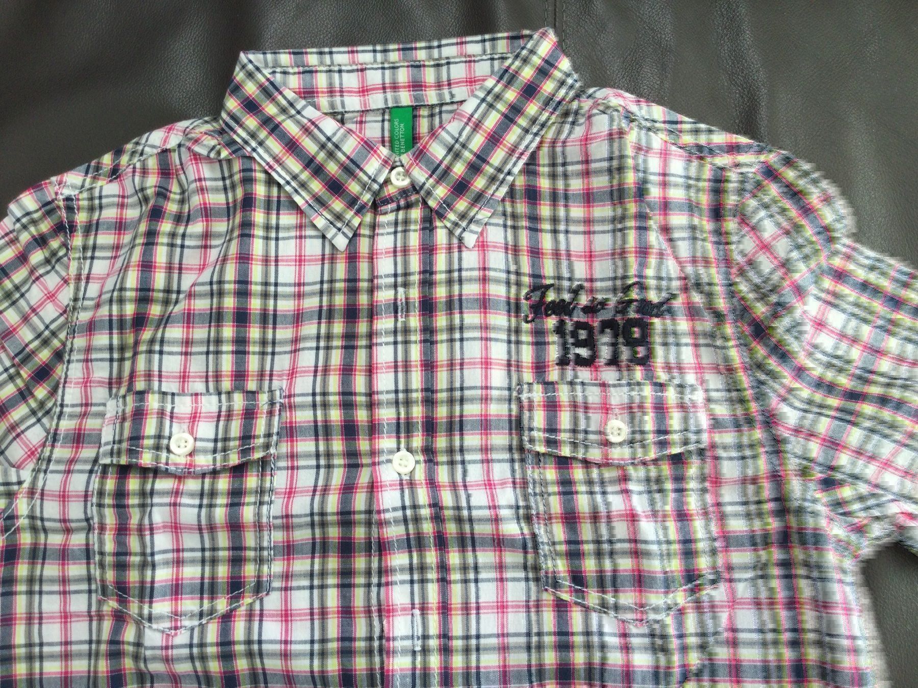Benetton Camicie, T-shirt & Polo: Lässiges sportlicher kurzarm Hemd – Usato da Horw venduto da Benny017 1