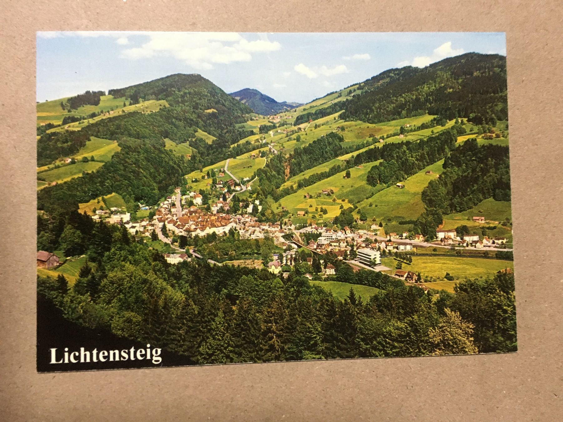 Cartes postales: Lichtensteig St.Gallen 1981 – D'occasion à Küttigen par Melisch1000