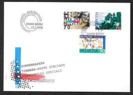 FDC Serie 940-942 Sondermarken ET 10.3.1998