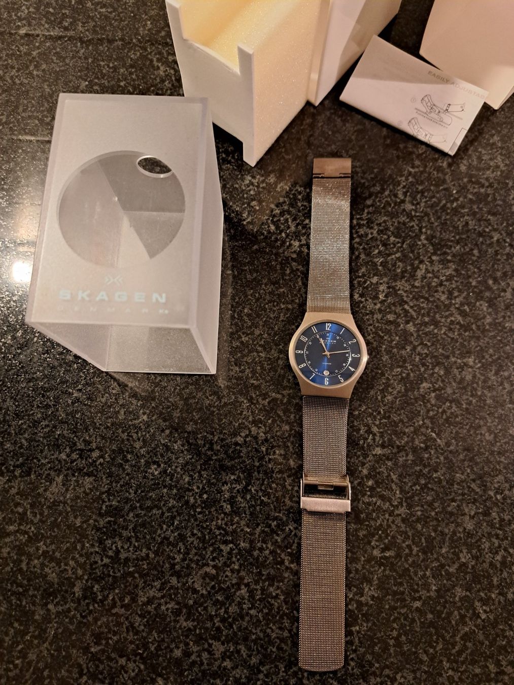 Skagen Orologi: Skagen Denmark Herren Uhr – Usato da Uster venduto da RA-14 2