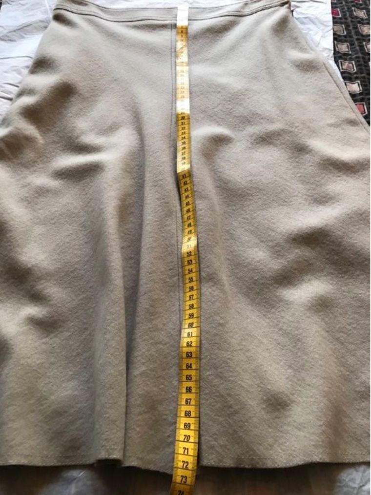 Röcke: GERARD DAREL, T40,100% Wolle beige – Gebraucht aus Zürich von str_nt5s 3
