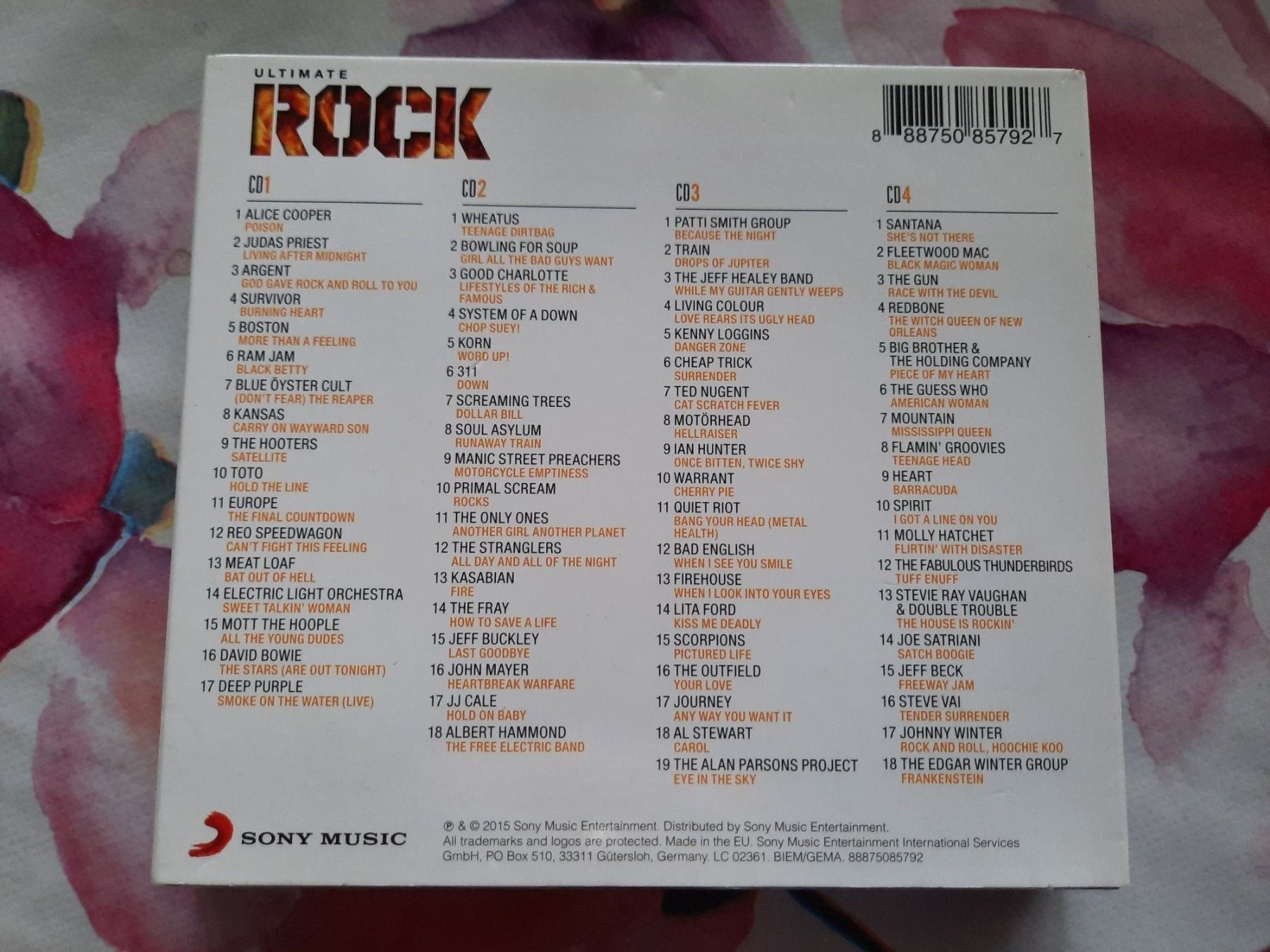 CD: CD Compilation 4 Cds Rock – Usato da Pully venduto da bro_n52j 1