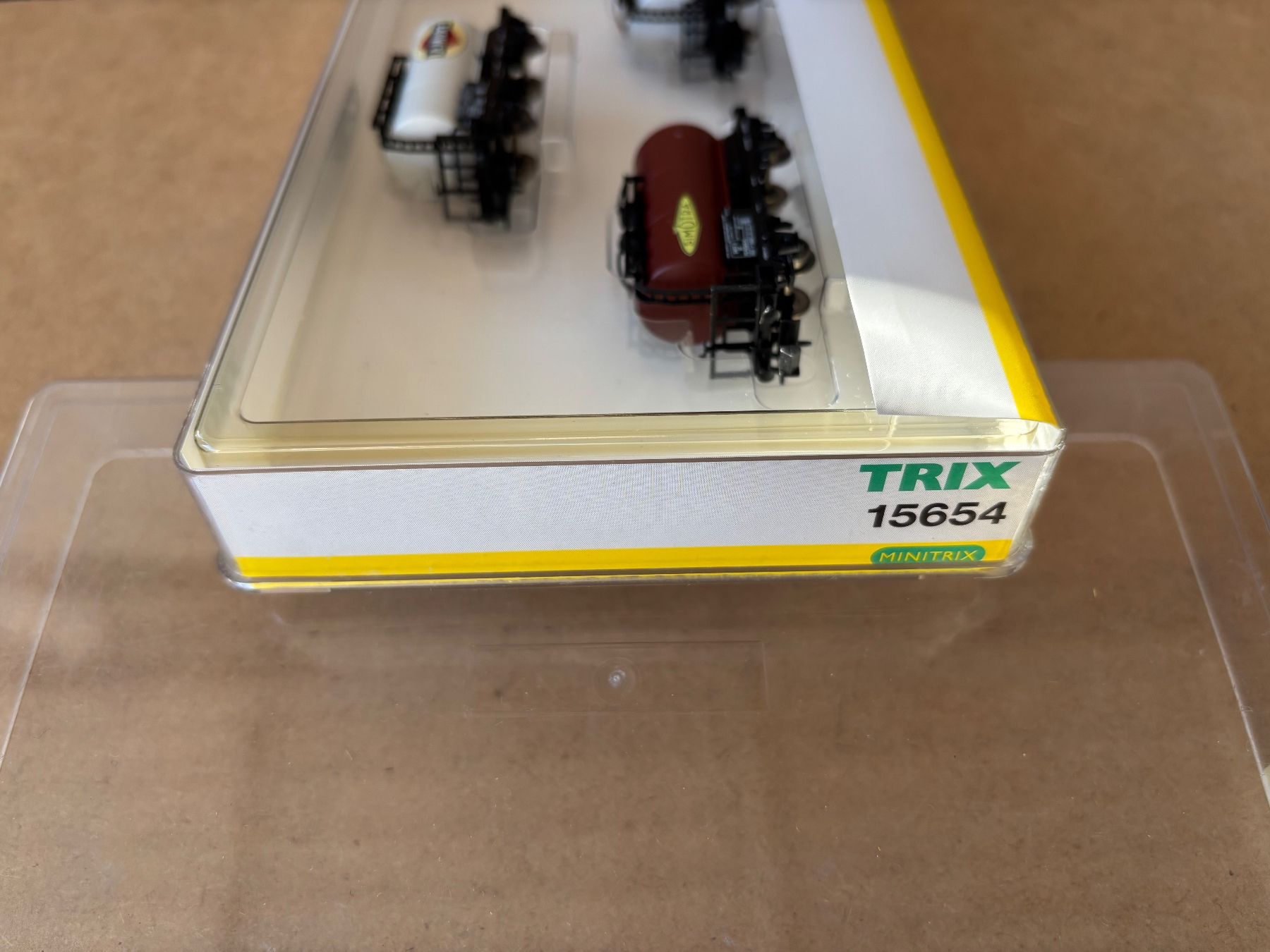 Trix Modellini di ferrovie: Minitrix 15654 Set Kesselwagen Simotra SNCF – Nuovo (secondo la descrizione) da Hauterive NE venduto da eriamch 1