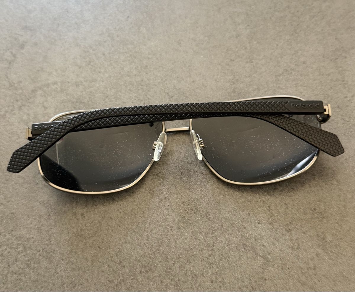Polaroid Brillen & Gläser: Polaroid Sonnenbrille Pilotenform mit Etui – Neu (gemäss Beschreibung) aus Thalwil von MB-7 2