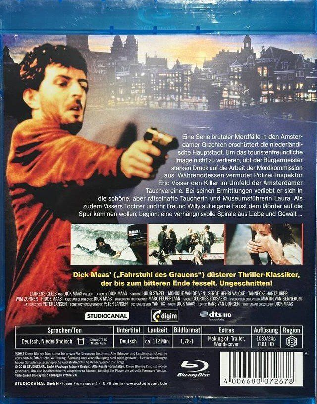 Tutti i DVDs: Verfluchtes Amsterdam - Amsterdamned 1 - Uncut – Usato da Beringen venduto da Mantafisch1 1