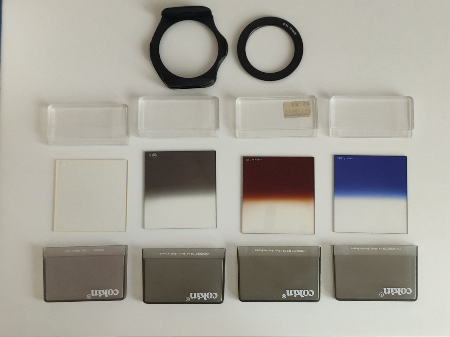 Cokin Filter: 4 verschiedene Cokin Filter,  Filterhalter mit Ring 49mm – Gebraucht aus Sursee von Chrigi96