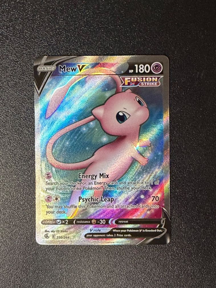 Pokémon Carte collezionabili: Mew V #250/264 – Nuovo (secondo la descrizione) da Niedergösgen venduto da SwissPokeCards