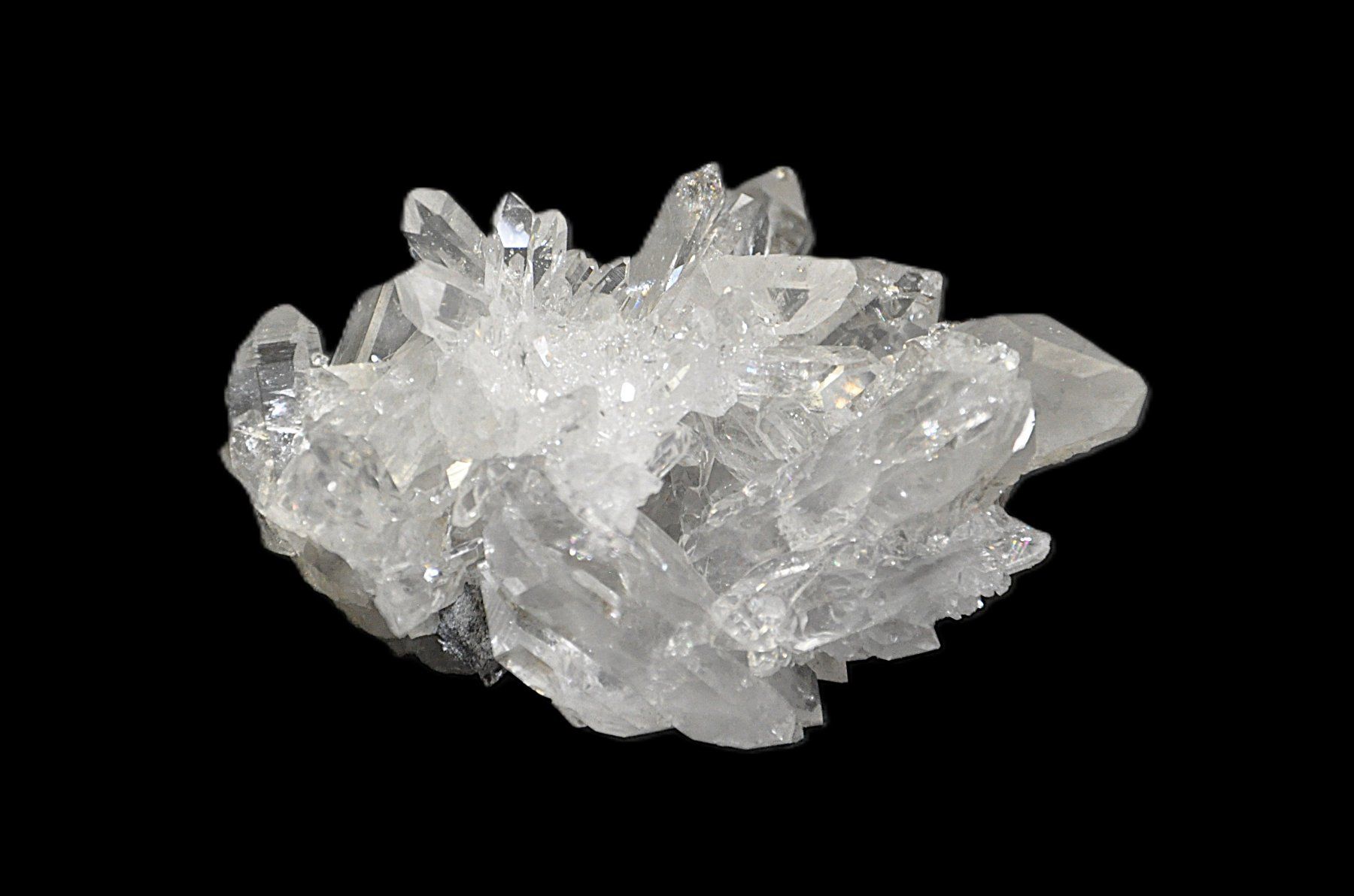 Mineralien & Heilsteine: Bergkristall aus Wergenstein (GR) – Neu (gemäss Beschreibung) aus Grabs von Fadenquarz