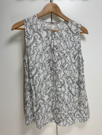 Nile Top Damen Gr. S - Viskose & Seide
