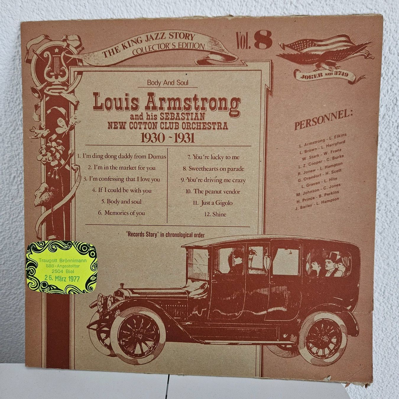 Dischi in vinile: Louis Armstrong – Usato da Kernenried venduto da PeterG0102