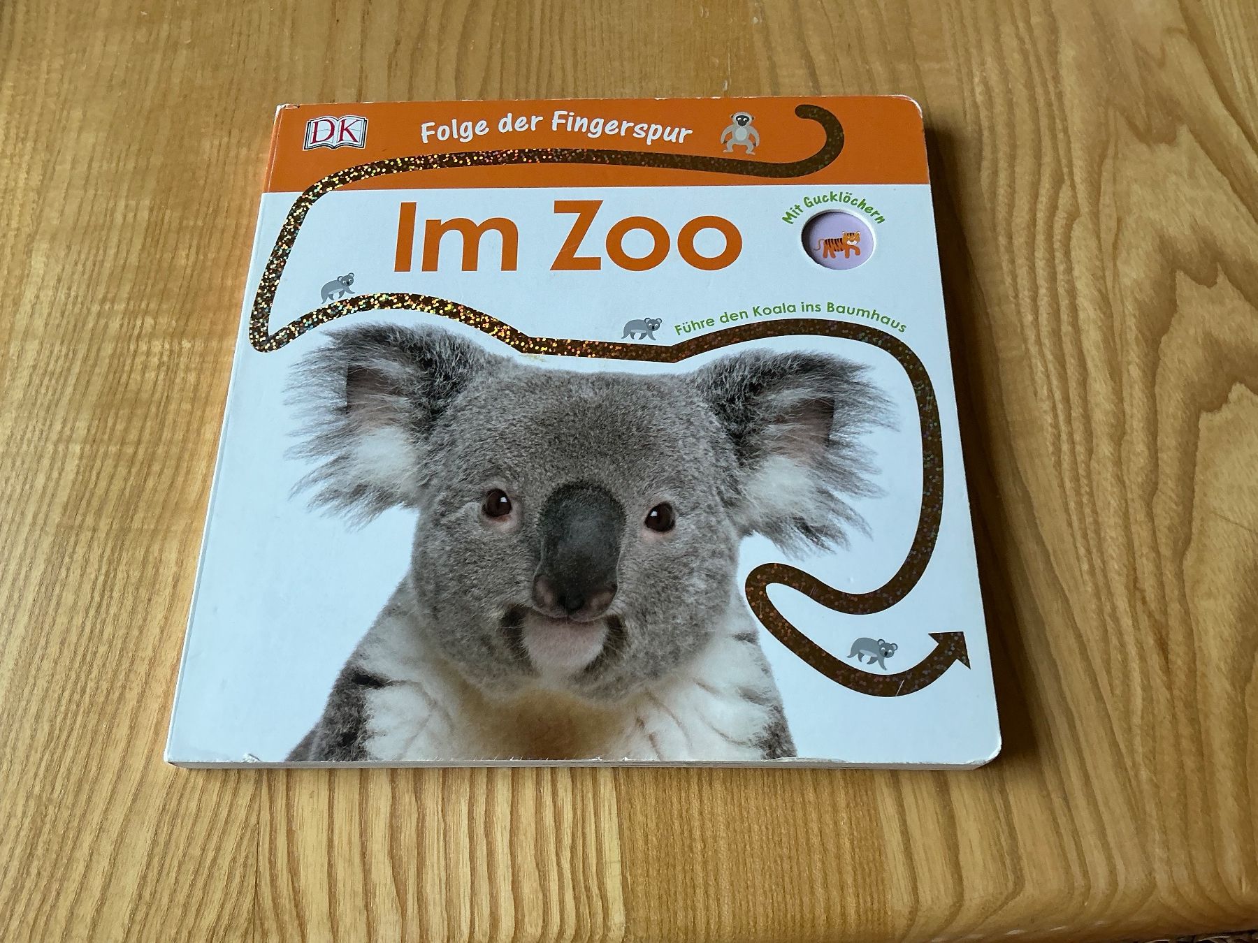 Bücher: Fingerspurbuch "Im Zoo", mit Geräuschen – Gebraucht aus Oberdorf SO von walterrueefli