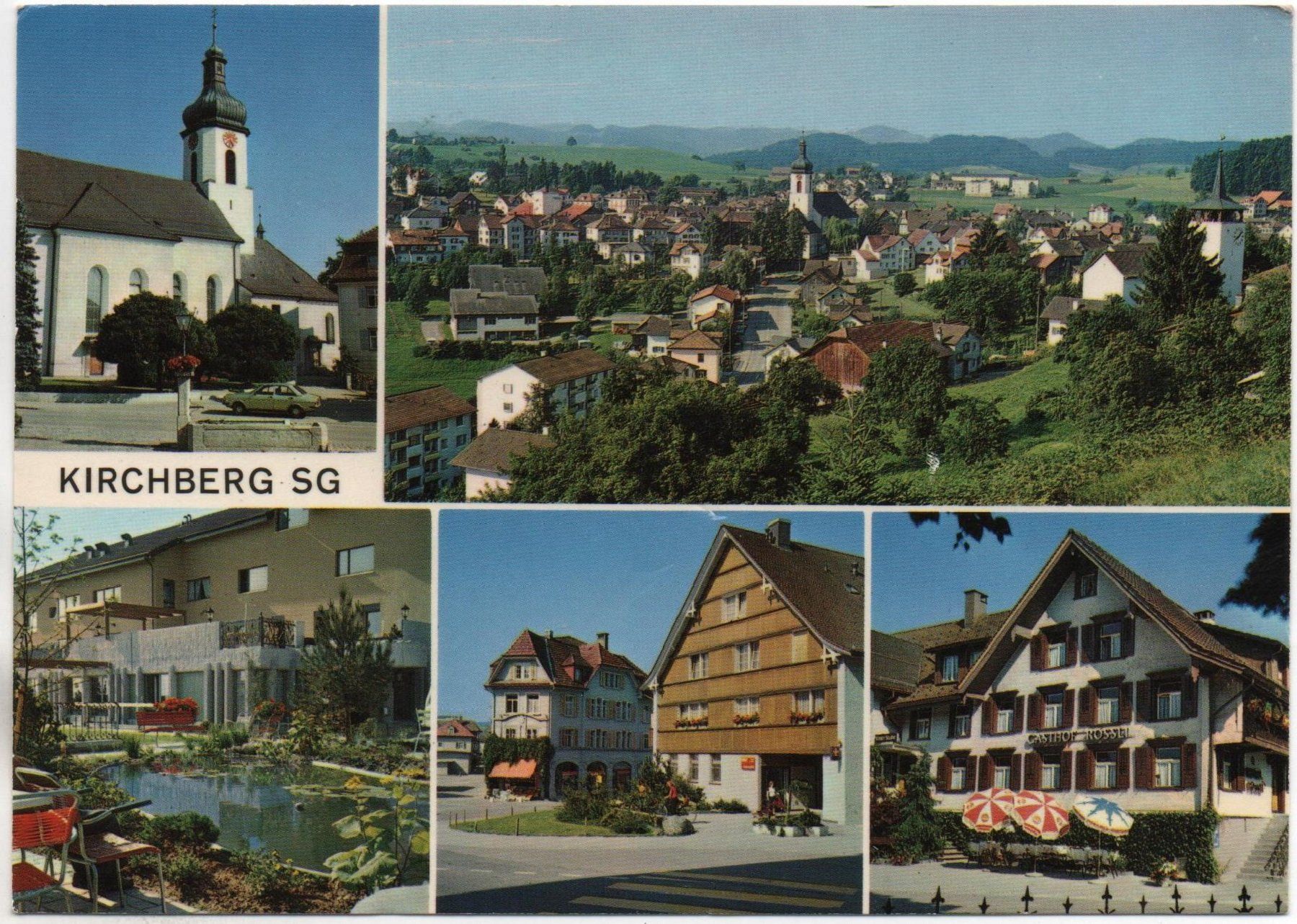 Cartes postales: KIRCHBERG SG – D'occasion à Jona par philajona