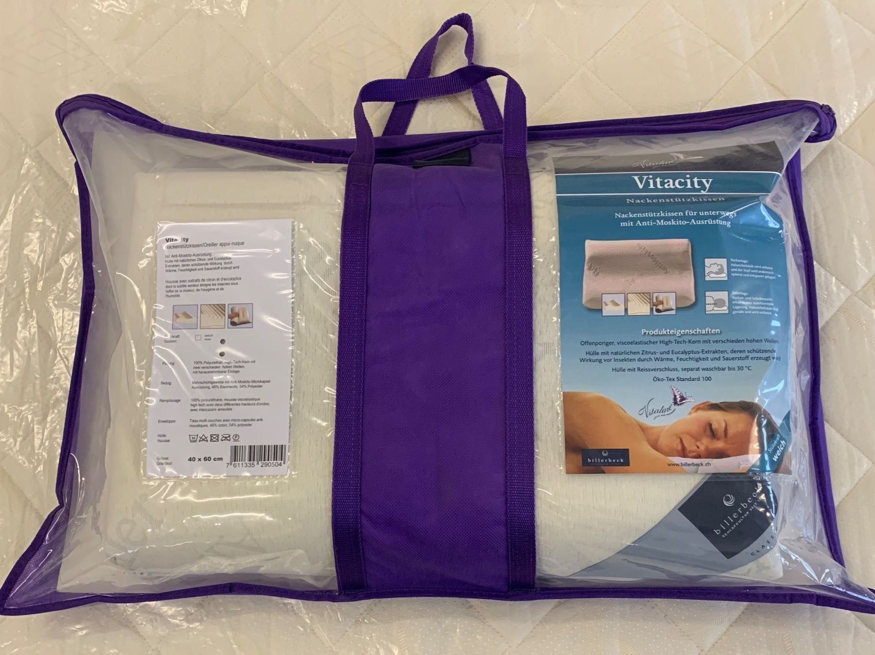 Kissen: Billerbeck Nackenstützkissen Vitacity – Neu und originalverpackt aus Buochs von matratzen-schweiz 2