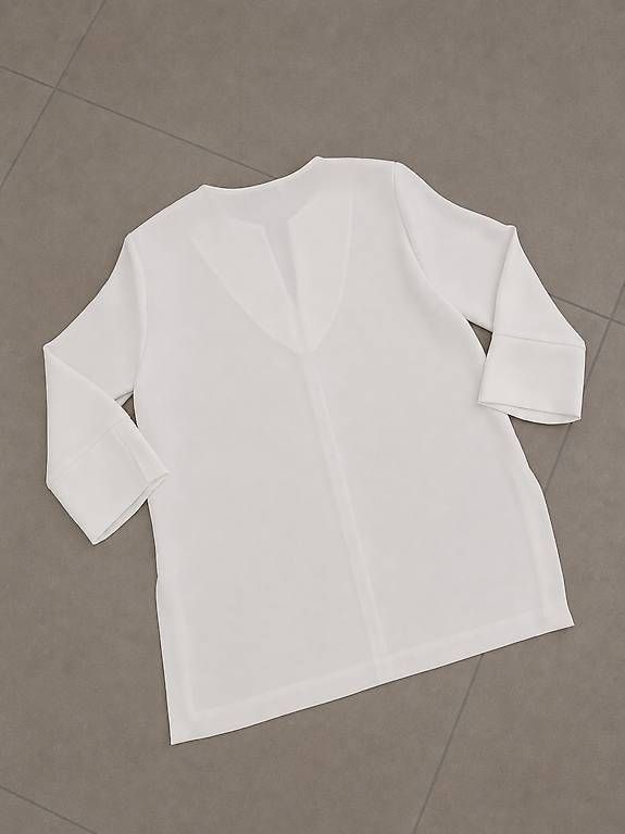 Camicette: Weisse Vintage Bluse Gr. 38 – Nuovo e nell'imballaggio originale da Merlischachen venduto da GlamGarb 4