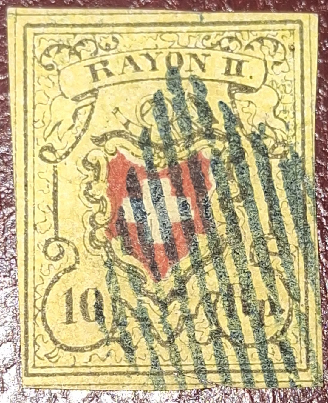 Tutti i francobolli: Rayon 16II Typ 27 E - LU / Einschnitt.. – Usato da Balgach venduto da SIMEON27