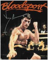 JEAN-CLAUDE VAN DAMME - signiertes Grossfoto (20x25cm) COA