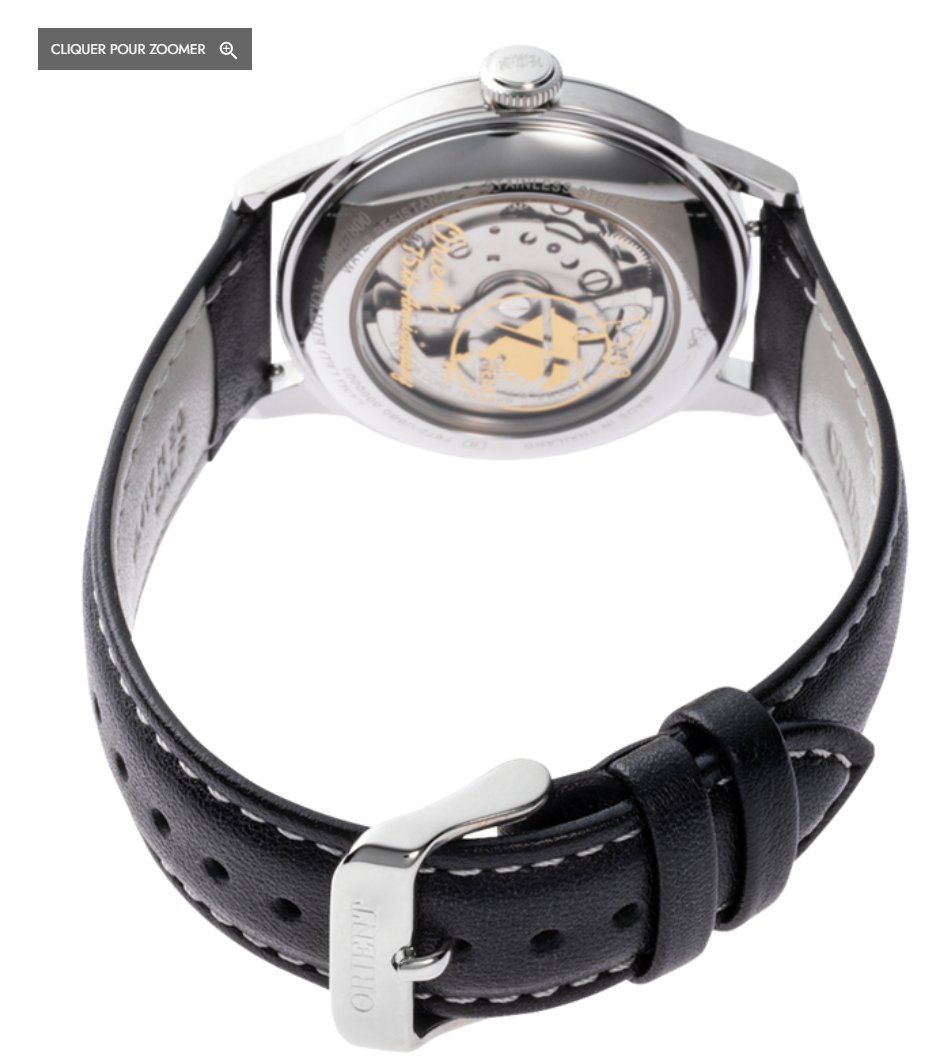 Orient Orologi: Orient Bambino 38mm - Édition limitée Peanuts RA-AC0M16S – Nuovo e nell'imballaggio originale da St-Cergue venduto da Stekuff 2