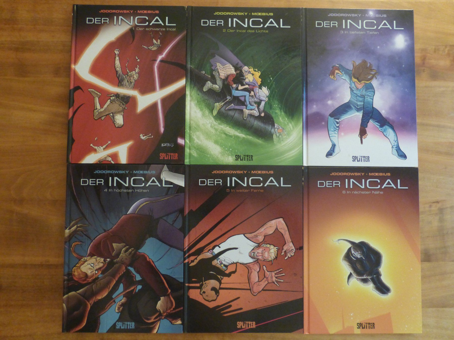 Fumetti: Der Incal Komplett Jodorowsky Moebius Splitter Sci-Fi – Usato da Zumikon venduto da psisound