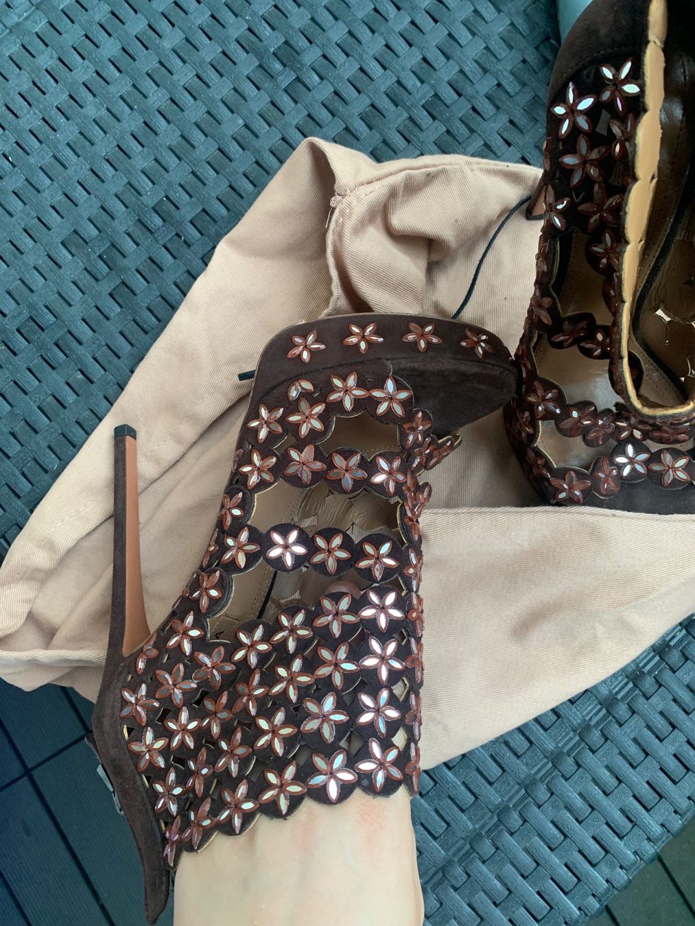 Alaia Damenschuhe: Sandalen Alaïa, Stiletto-Sandalen – Gebraucht aus Zell LU von AliAli24 7