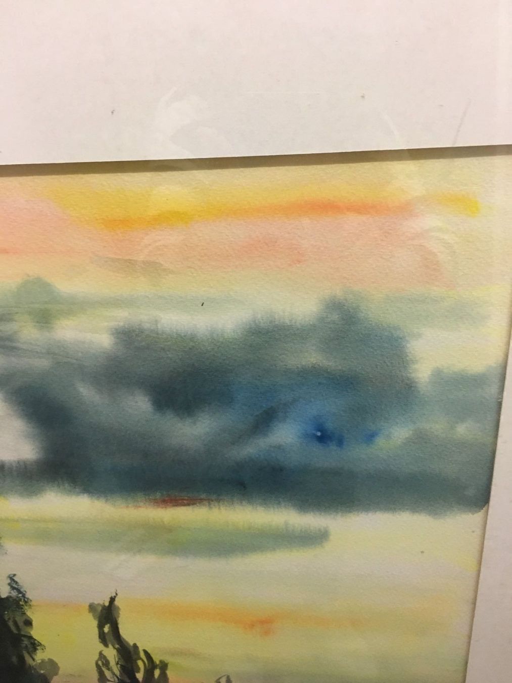 Gemälde: Bild Aquarelle von J. Schöpf – Gebraucht aus Zürich von Nofelet31 1