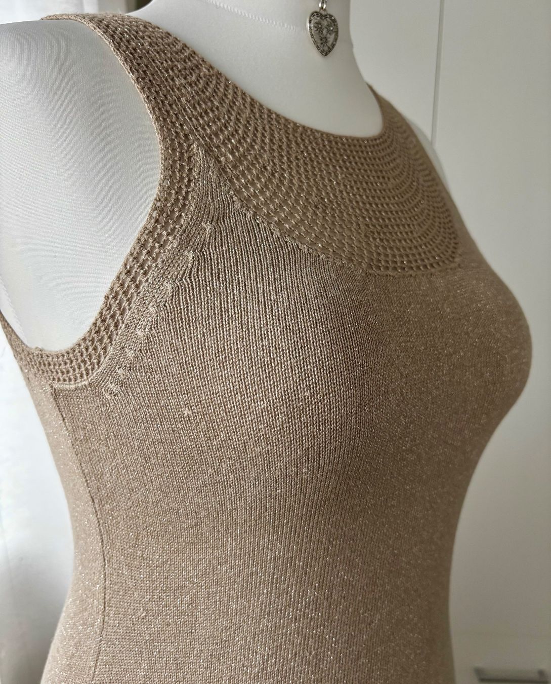Vestiti: Sinequanone Kleid, Gr. M, Beige, – Usato da Wangen ZH venduto da tel_gxb5 1