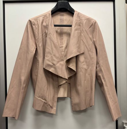 Blazer/Jacke Lederoptik  - Zara - Gr. M/L