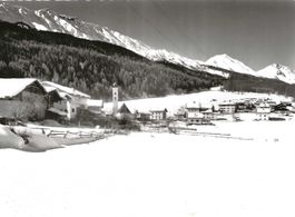 Valcava GR Val Müstair Dorfansicht 1967  sehr gut erhalten