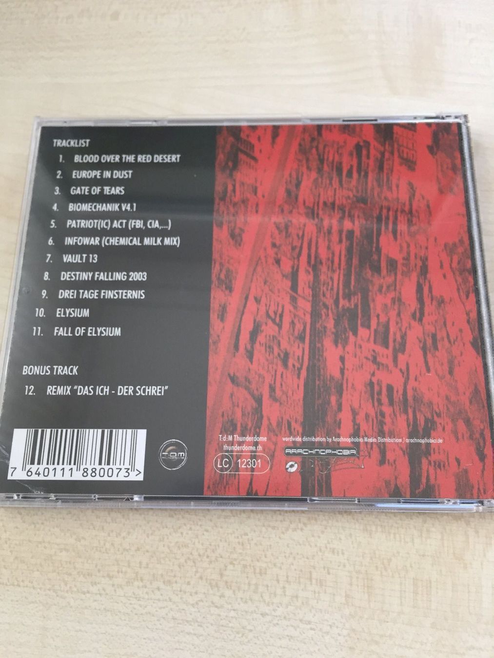 CDs: Eurocide - Europe in Dust – Gebraucht aus Rüti ZH von alumedien 1