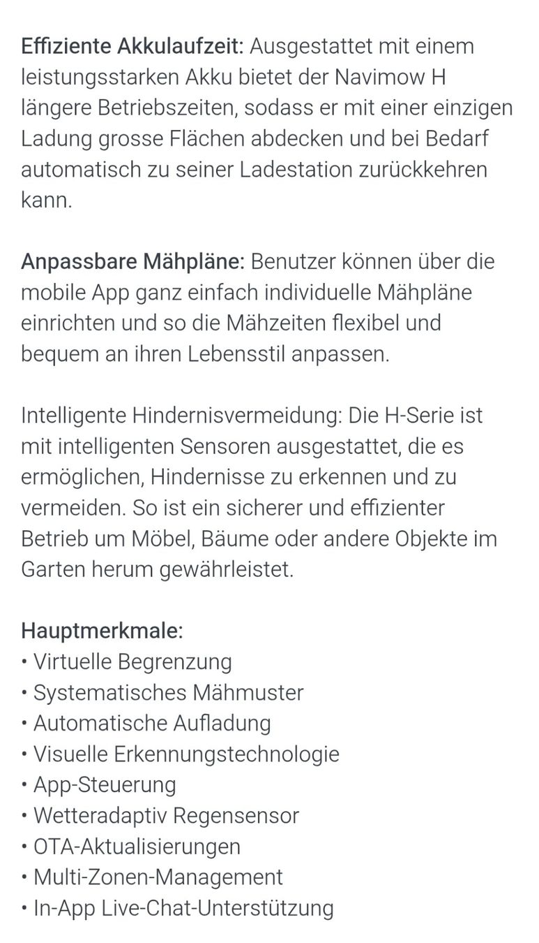 Tagliaerba: Segway Navimow Mähroboter NEU – Nuovo e nell'imballaggio originale da Münchenbuchsee venduto da duc940 4