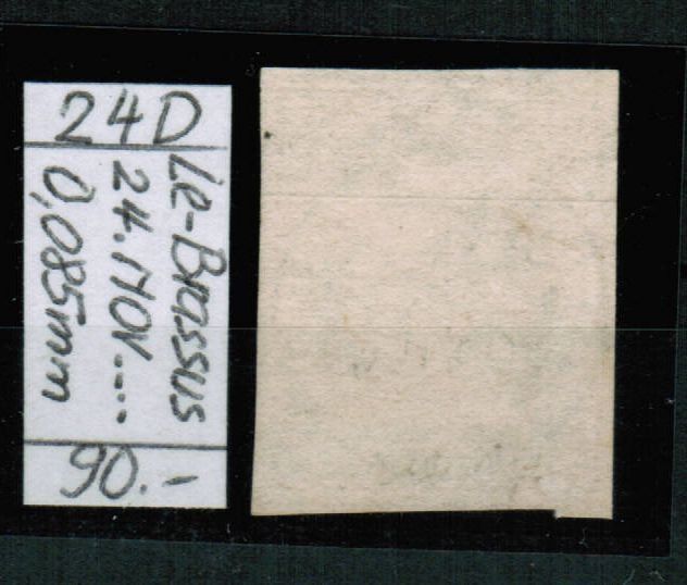 Tutti i francobolli: Strubel Nr.24D - LE-BRASSUS – Usato da Bern venduto da peri02 1