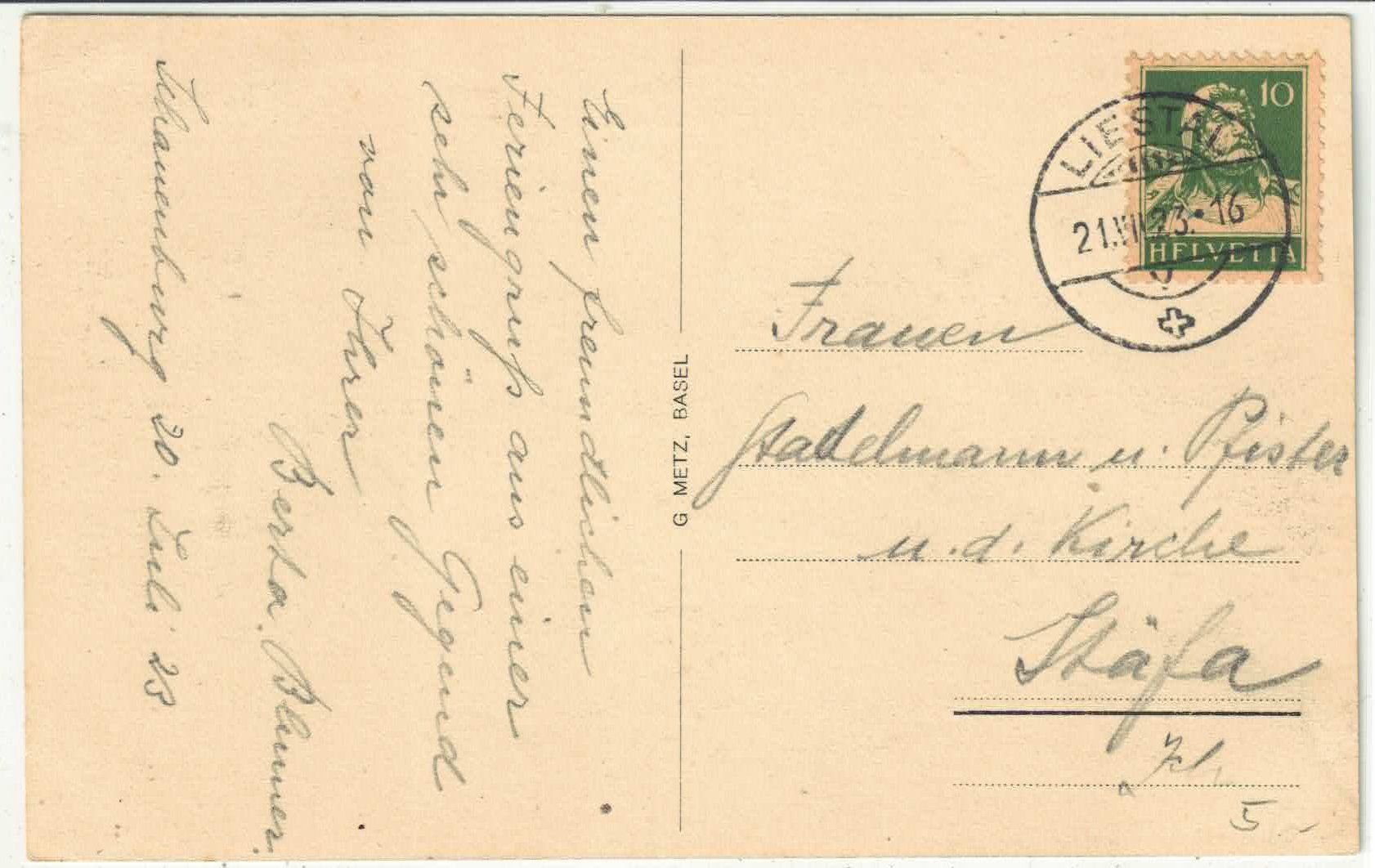 Cartes postales: Bad Schauenburg bei Liestal – D'occasion à Ettingen par Kartenplanet 1