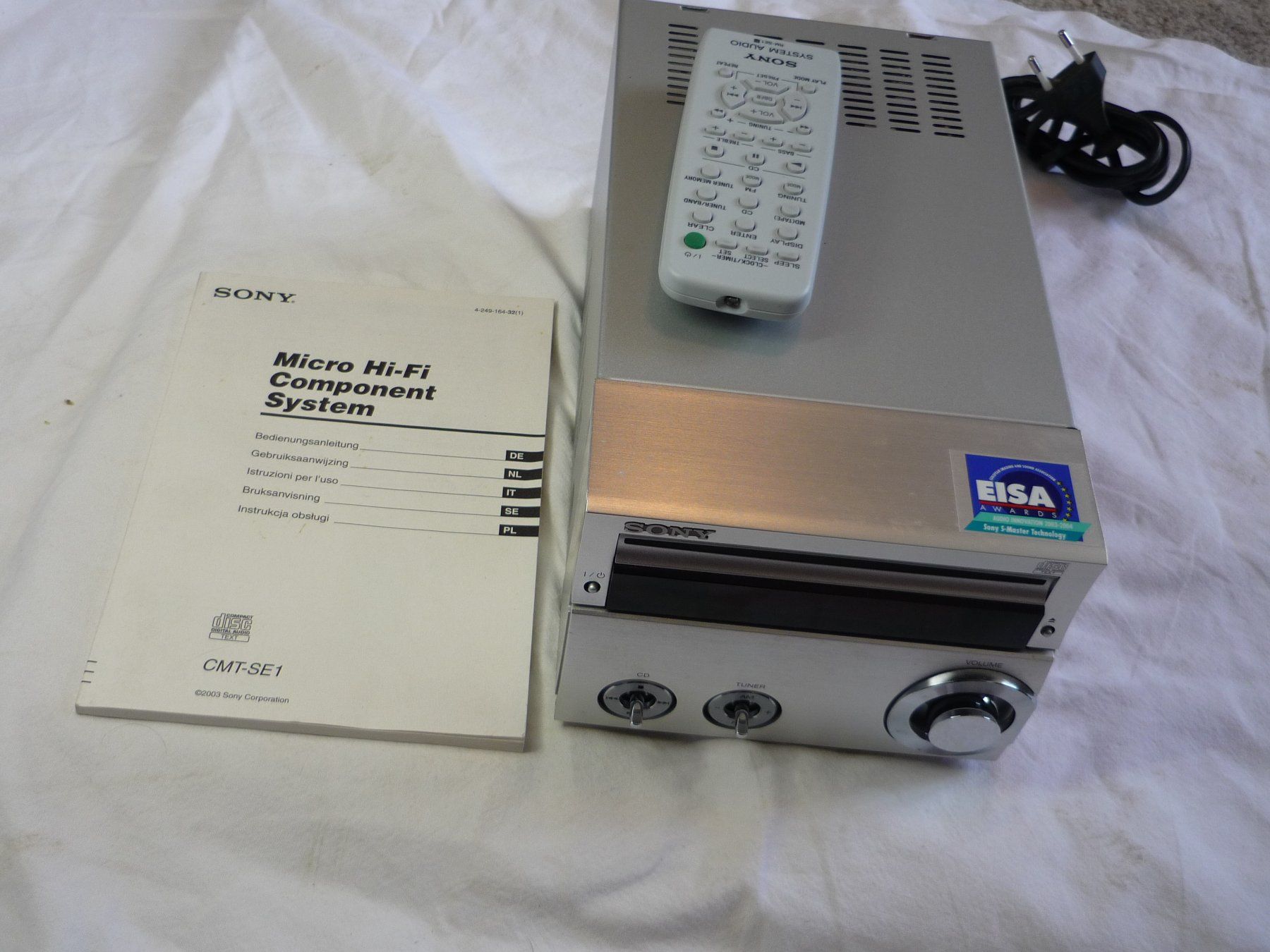 Sony Lettore multimediale & Streamer: CD Player - Sony Micro Hi-Fi Component System - CMT - SE1 – Usato da Beringen venduto da Flatretriever